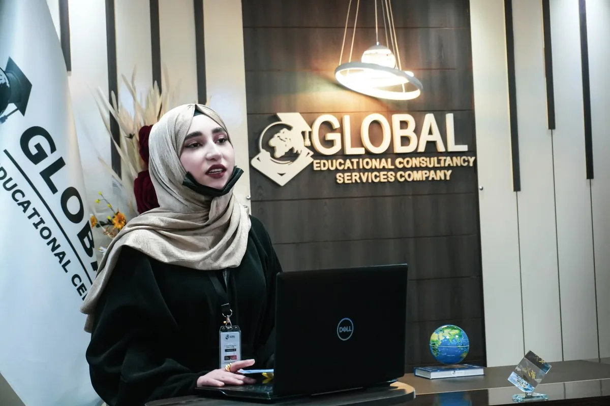 The GECSC front desk on seminar day