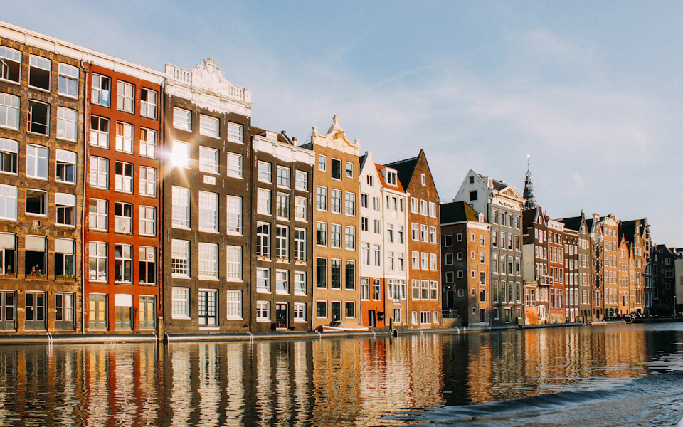 Canal houses in Amsterdam